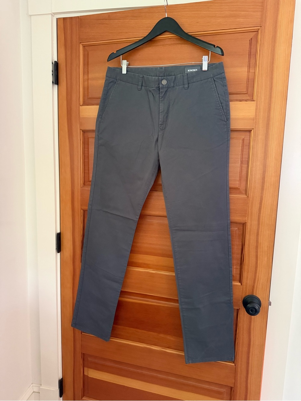 Bonobos Slate Gray Chinos - Straight Leg - 35x36
